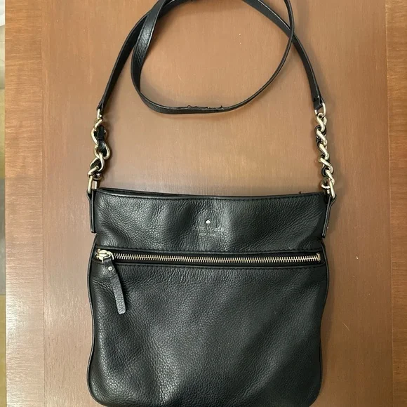 Kate Spade Black Leather Crossbody Bag - Picture 11 of 15